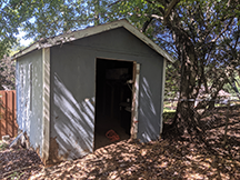 Dilapitated shed
